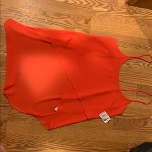 Long back short front tank top